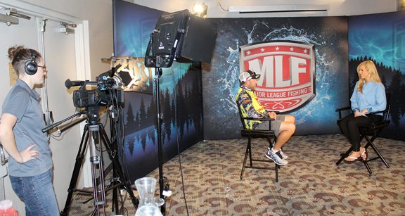 Behind the scenes of the Major League Fishing crew